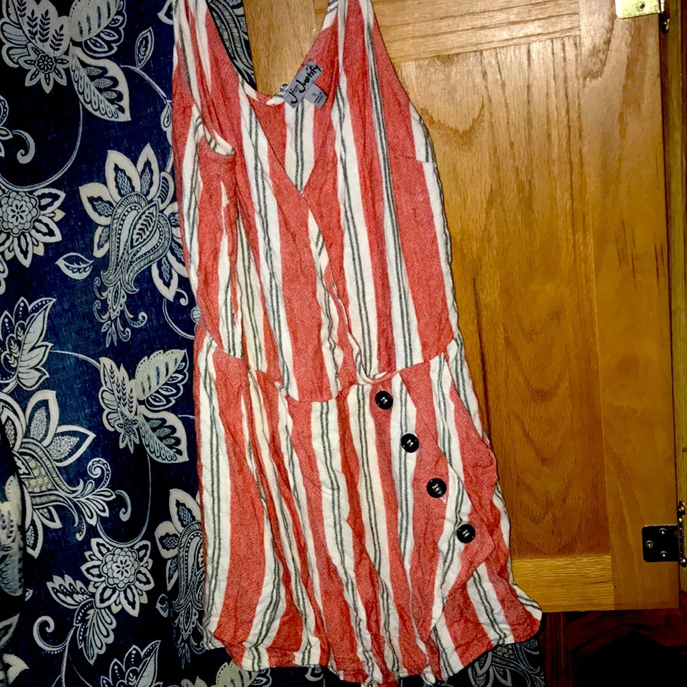 Womens peach romper
